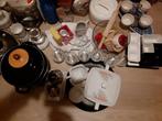 Kavel: rommelmarkten, serviesgoed, kopjes, potten, pannen, t, Ophalen of Verzenden