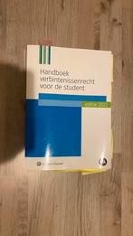 Handboek verbintenissenrecht voor de student Editie 2022, Boeken, Ophalen of Verzenden, Zo goed als nieuw