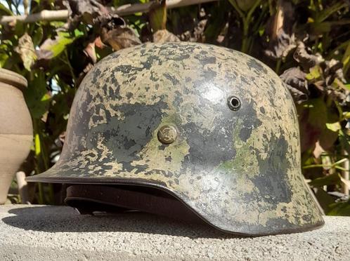 Duitse m/35 helm, Verzamelen, Militaria | Tweede Wereldoorlog, Landmacht, Helm of Baret, Ophalen of Verzenden