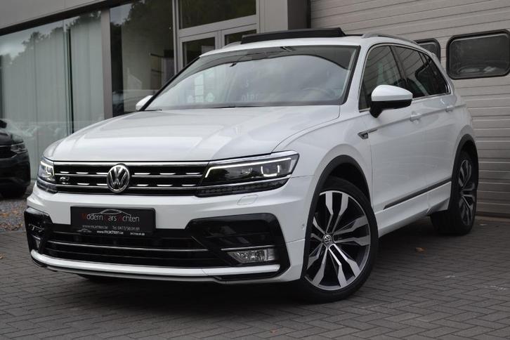 Volkswagen Tiguan 1.4 FSI "R-Line" * Leder * Pano * Carplay, Auto's, Volkswagen, Bedrijf, Te koop, Tiguan, 360° camera, ABS, Achteruitrijcamera