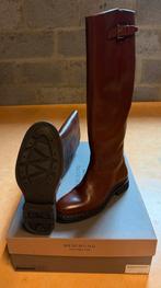 Bottes en cuir cognac HESCHUNG 37, Kleding | Dames, Schoenen, Ophalen, Nieuw