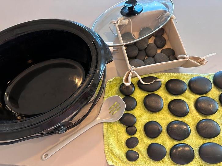 Hotstone set, Maison & Meubles, Cuisine | Casseroles & Poêles, Utilisé, Enlèvement