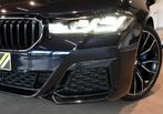 Bmw 530e Touring M-PACK **LED/LEDER/CAM/PANO/ACC/HUD/NAV**, Auto's, Automaat, Achterwielaandrijving, 4 cilinders, Zwart