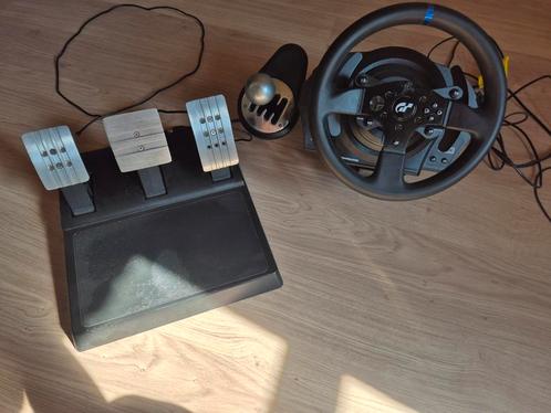 Complete Racing Sim Set -
Thrustmaster T300 RS + shifter, Computers en Software, Joysticks, Zo goed als nieuw, Ophalen of Verzenden