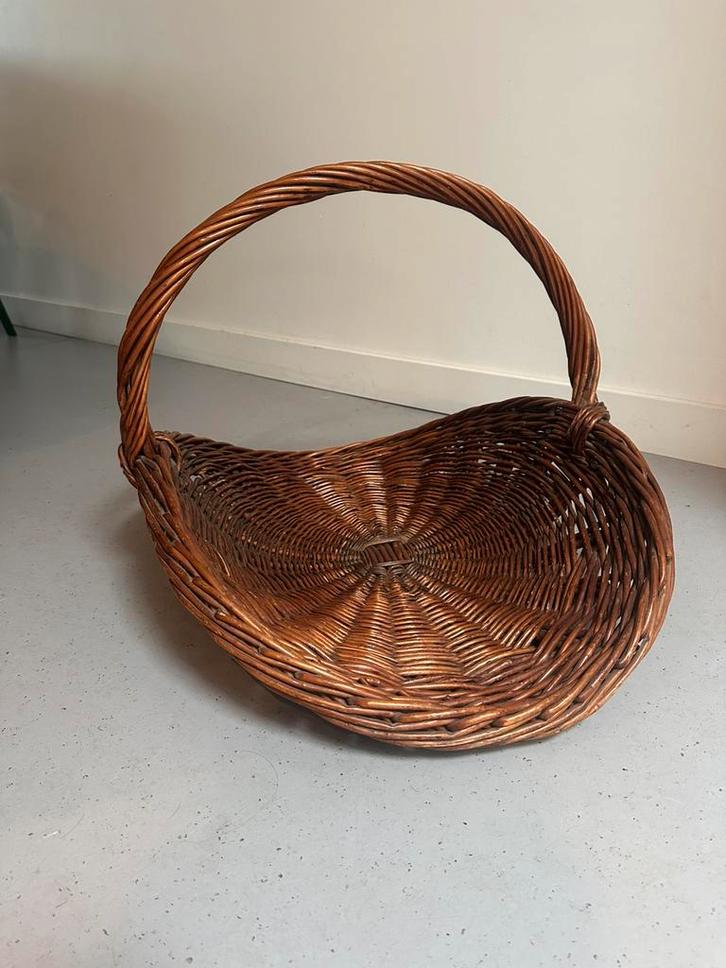 Haardmand, Huis en Inrichting, Woonaccessoires | Schalen en Manden, Zo goed als nieuw, Mand, Ophalen of Verzenden