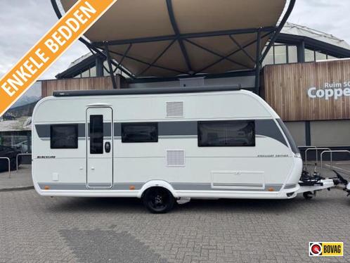 Hobby Excellent Edition 495 UL 2024 MOVER + THULE LUIFEL, Caravans en Kamperen, Caravans, tot en met 4, 1250 - 1500 kg, Rondzit