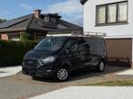 VERKOCHT - Ford Transit Custom/Automaat/2021/Ladder/Trekhaak, Stof, 1995 cc, 4 cilinders, Zwart