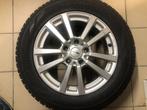 Set winterbanden op velg 255/55 R18 - incl sneeuwkettingen, Auto-onderdelen, Banden en Velgen, Ophalen, 18 inch, Gebruikt, 255 mm