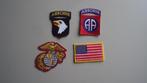 lot insignes  Airborne USMC, Ophalen of Verzenden