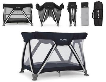 Lit de voyage/camping Nuna + xtra matelas&moustiquaire, 0-3, Enlèvement, Comme neuf, Lit de voyage