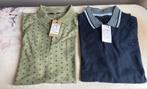 2 nieuwe polo’s maat S (blue en deer island), Enlèvement, Neuf, Taille 46 (S) ou plus petite