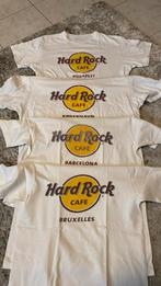 T-Shirts hard rock café, Kleding | Heren, Maat 52/54 (L), Gedragen, Wit, Ophalen