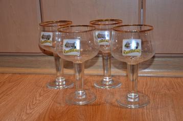 4 glazen Kasteelbier 25 cl beschikbaar voor biedingen