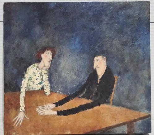 Schilderij Malbrecht - Marlis Albrecht - Händelei, 2008, Antiek en Kunst, Kunst | Schilderijen | Modern, Ophalen