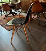 6 Vitra stijl stoelen Scandinavisch vintage strak, Enlèvement ou Envoi, Comme neuf, Noir