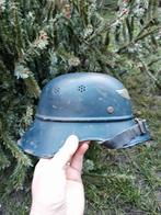 wo2 Duitse Luftschutz helm 1938 onaangeroerd, Verzamelen, Ophalen of Verzenden, Landmacht, Helm of Baret