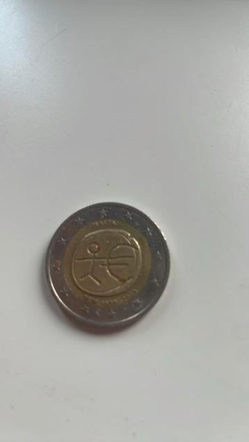zeldzame 2 euro muntstuk , malta 1999-2009, Postzegels en Munten, Munten | Europa | Euromunten, Ophalen, Malta, 2 euro