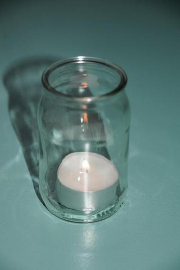 THEELICHTHOUDER LAMPION Glas - Veilige hoge rand beschikbaar voor biedingen