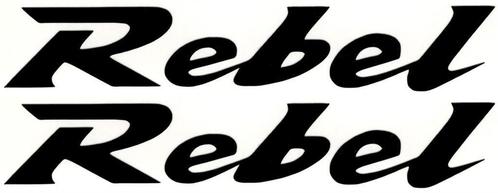 Rebel sticker set #1, Motos, Accessoires | Autocollants, Envoi