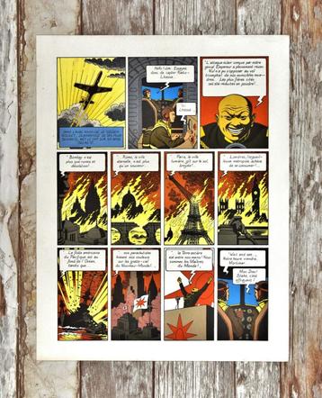 Blake et Mortimer - Le Secret de l'Espadon - Sérigraphie 1, Envoi, Neuf