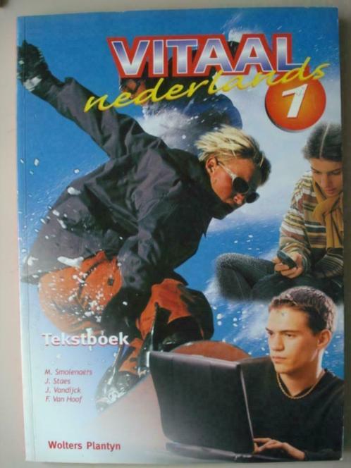 10.Vitaal Nederlands 1/2/3/4 handleiding + VHS LOT van 10, Boeken, Schoolboeken, Gelezen, Nederlands, ASO, Verzenden