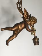 antieke hanglamp engel /  Putti, Antiek en Kunst, Ophalen