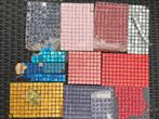 Mosaïques pâte de verre mini 9x9mm + formes diff. 1,5kg, Enlèvement ou Envoi, Neuf, Matériel