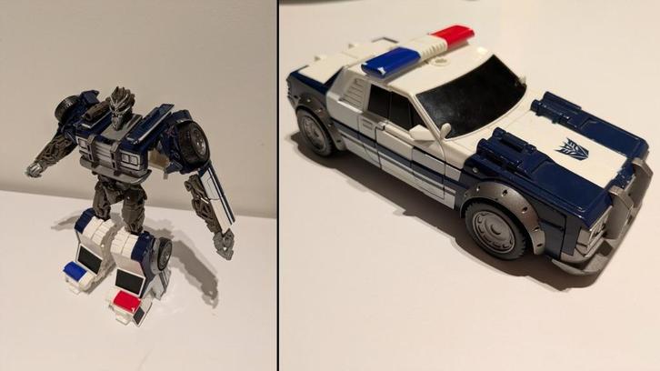Transformers politie, Kinderen en Baby's, Speelgoed | Actiefiguren, Ophalen of Verzenden