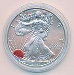 Verenigde staten 1 ounce 2021 in kleur-28, Ophalen of Verzenden, Zilver