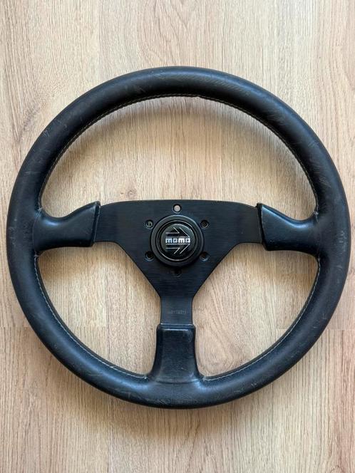 Momo V35 Leren Stuur VW Golf Polo Scirocco Jetta MK1 MK2, Auto-onderdelen, Besturing, Alfa Romeo, Amerikaanse onderdelen, Audi