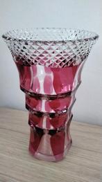 Vase en cristal Val St Lambert, Enlèvement ou Envoi