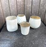 Set van 4 decoratieve theelichtjes, Ophalen of Verzenden, Zo goed als nieuw