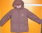 Manteau chaud hiver brun rosé T 8 ans, Enlèvement ou Envoi, Comme neuf, Fille, Manteau