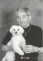 Hector Nobels met hond 1919-2004, Collections, Images pieuses & Faire-part, Enlèvement ou Envoi