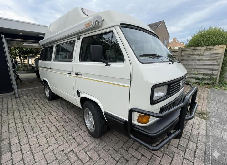 Volkswagen T3 California Westfalia, Caravans en Kamperen, Mobilhomes, Particulier, Volkswagen, Diesel, Standkachel, Koelkast, Fietsendrager