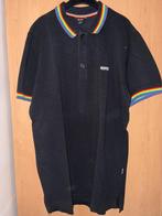 Polo met regenboogaccenten (lgbtq), Ophalen of Verzenden, Gedragen, Maat 46 (S) of kleiner, Zwart