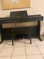 Roland RP‑201 digitaal piano met kruk – goed onderhouden, Muziek en Instrumenten, Piano's, Ophalen, Zwart, Piano, Digitaal
