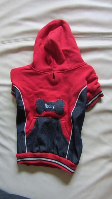 Manteau pour chien avec capuche doublée beschikbaar voor biedingen