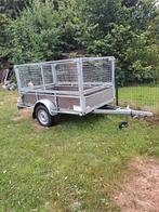 Remorque simple essieux avec rehausses bw trailers, Ophalen, Zo goed als nieuw
