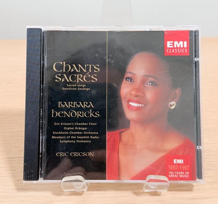 CD / Barbara Hendricks / Chants Sacrés / 1997 / EMI Classics, Cd's en Dvd's, Cd's | Religie en Gospel, Gebruikt, Gospel, Ophalen of Verzenden