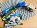 Lego City Busje & Caravan 60117, Comme neuf, Ensemble complet, Lego, Enlèvement ou Envoi