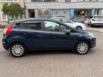 Ford Fiesta 1.0 Benzine 117.000 km 2016., Stof, Blauw, Bedrijf, 5 deurs