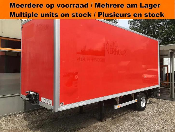 Pacton Other Other BE Oplegger Gesloten Trailer Koffer Laadk, Auto's, Vrachtwagens, Bedrijf, Te koop, ABS, Trekhaak, Overige merken