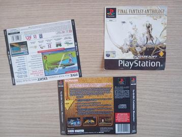 Ps1 Yu-gi-oh en final fanthasy anthology cover ps1 beschikbaar voor biedingen