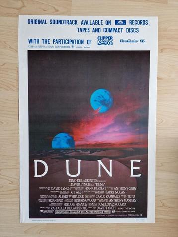 filmaffiche Dune David Lynch 1984 filmposter beschikbaar voor biedingen