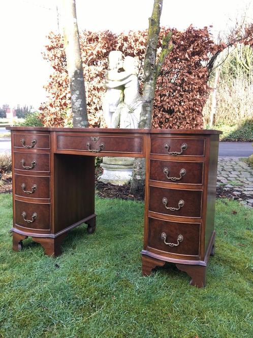 antiek Engels damesbureau in walnoot en mahonie !!!, Antiek en Kunst, Antiek | Kantoor en Zakelijk, Ophalen