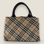 Burberry Nova Check blue label beige, Ophalen of Verzenden, Gebruikt, Beige, Handtas