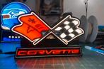 Prachtige en grote Corvette reclamebak met heldere LED., Ophalen of Verzenden, Nieuw, Lichtbak of (neon) lamp