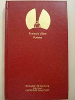 4. François Villon Poésies Grands Écrivains Goncourt 1985 Fo, Boeken, Eén auteur, François Villon, Zo goed als nieuw, Verzenden