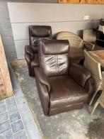 2 fauteuil relax en cuire, Maison & Meubles, Fauteuils, Comme neuf